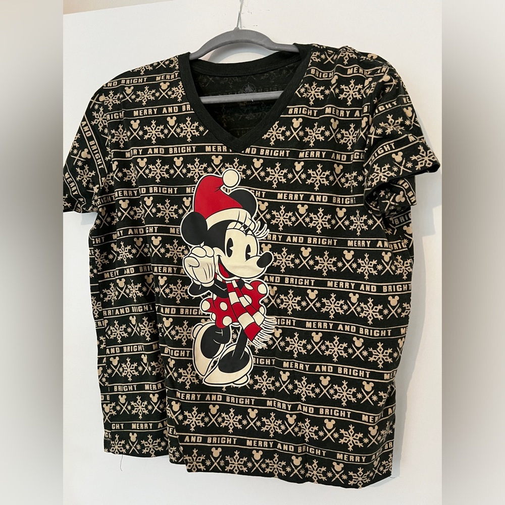 Disney Minnie Mouse Christmas T-shirt